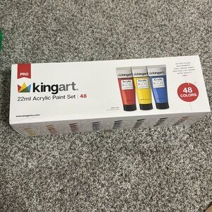 KingArt PRO 22ml Acrylic Paint Set | 48 COLORS